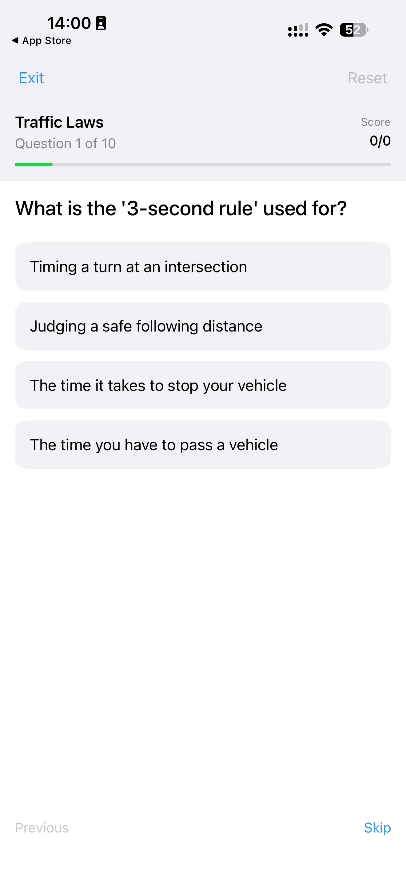 RoadReady traffic-laws question
